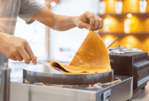 crêpière professionnelle gaz ou electrique